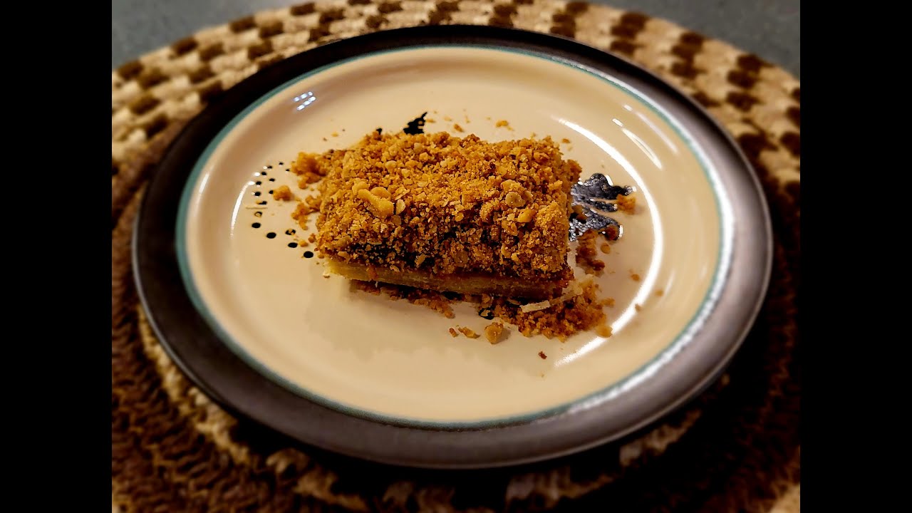 peach cranberry crumble