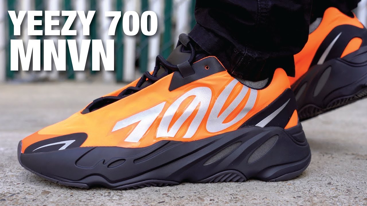 Adidas YEEZY Boost 700 MNVN Orange REVIEW & On Feet