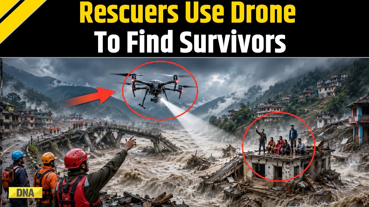 Nepal Flood: How Rescuers Are Using Drones To Find Missing People In Nepal Flash Floods Explained