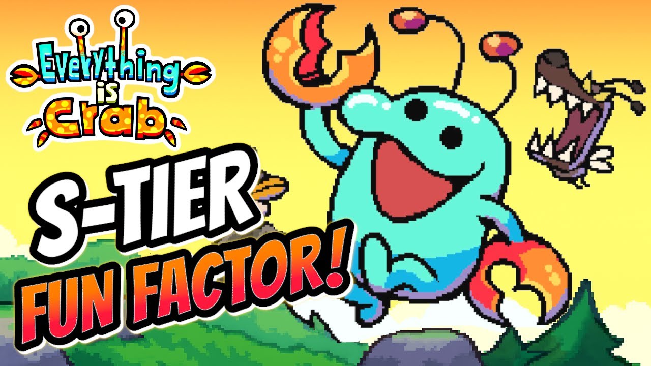 The Animal Evolution Roguelite With S-TIER FUN FACTOR! Let's Do The Challenges! | Everything Is Crab