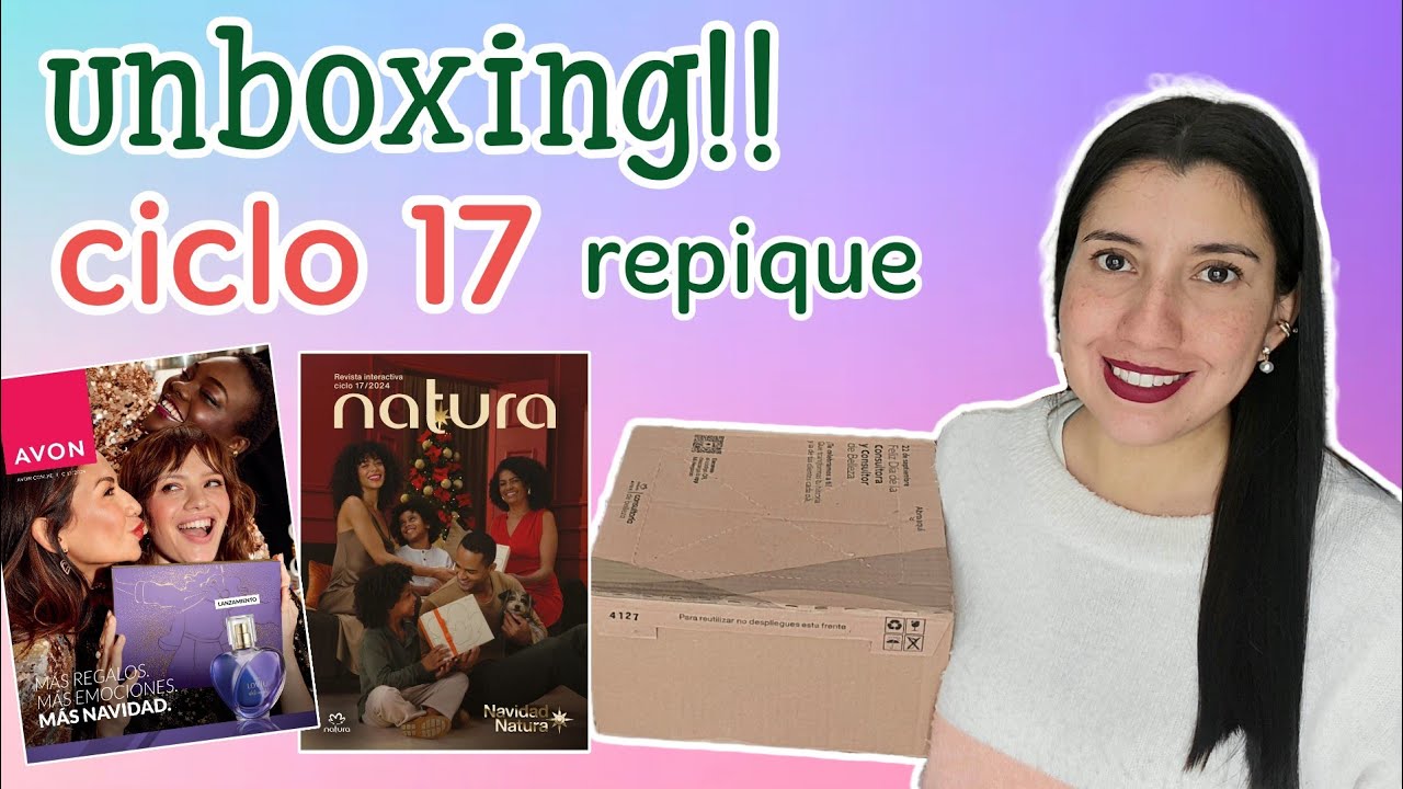 Unboxing ciclo 17!!📦 Repique Especial navidad 🎄Avon y Natura 🧡