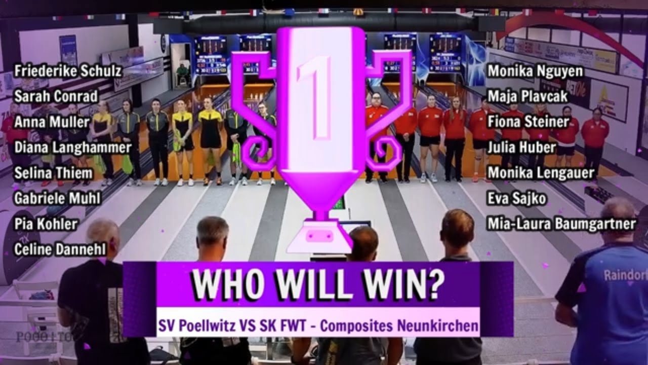 XXXIV Europokal Final: SV Poellwitz vs SK FWT - Composites Neunkirchen - Women's Title Clash!