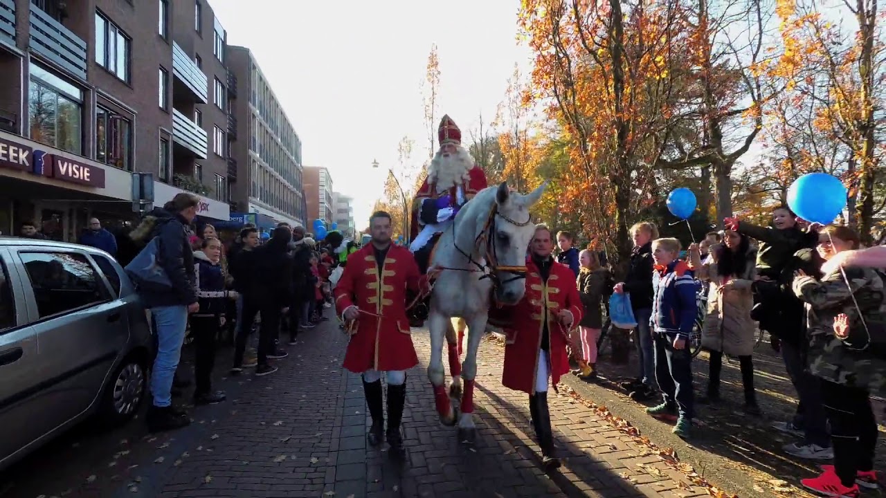 intocht Sint Nicolaas Zeist 2018