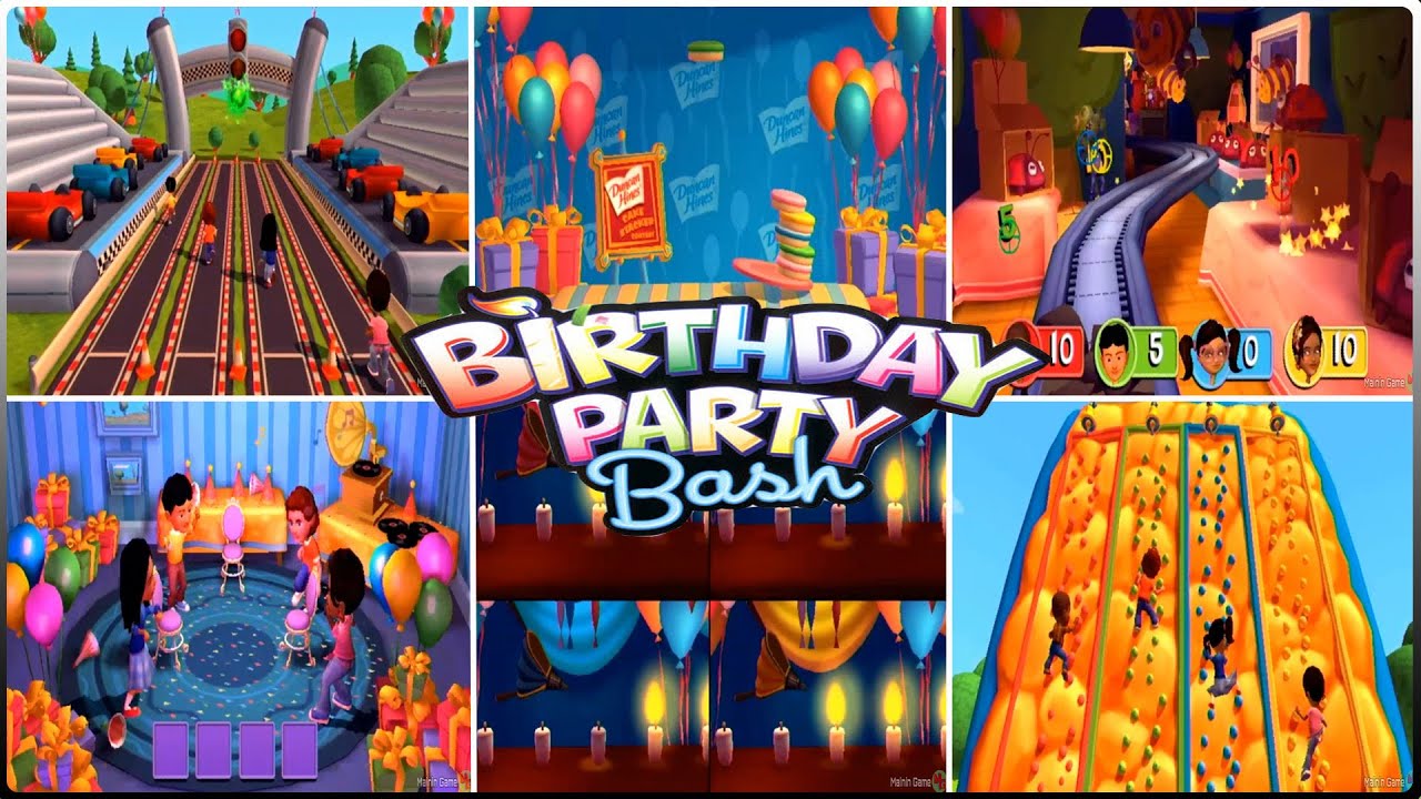 Birthday Party Bash — мини-игры Nintendo Wii