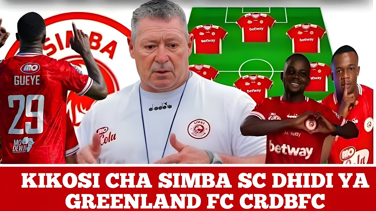 🔴#LIVE KOCHA WA SIMBA SC STAVE BAKER ATANGAZA KIKOSI CHAKE CHA KWANZA DHIDI YA GREENLAND FC