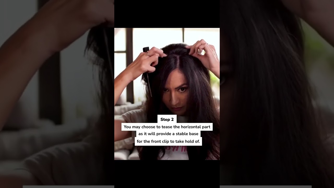 How to install your hair toppers 
