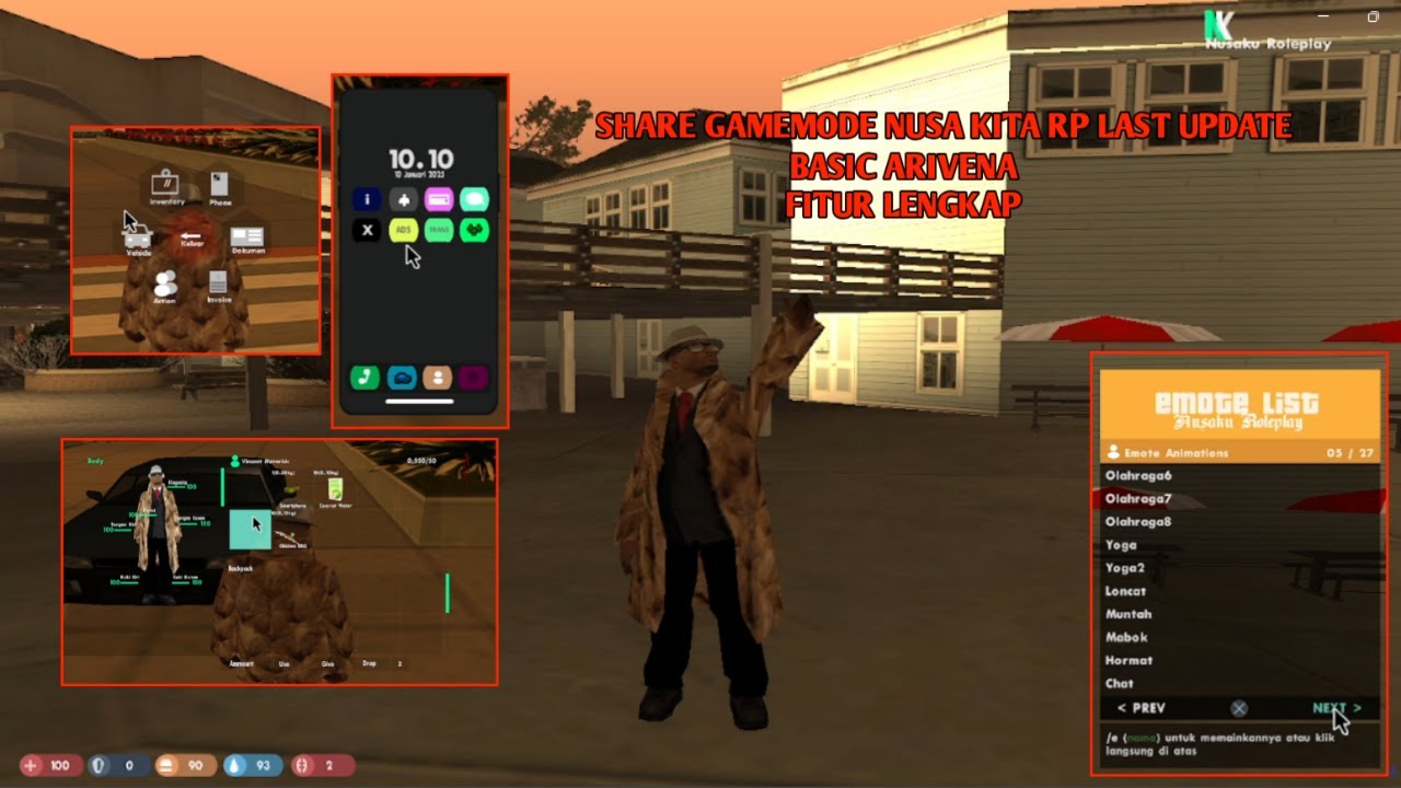[SHARE] SAMP GameMode Nusa Kita Rp Last Up