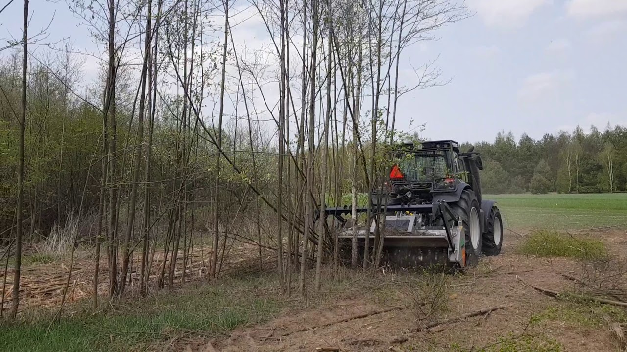Valtra T194 - mulczer leśny Fae