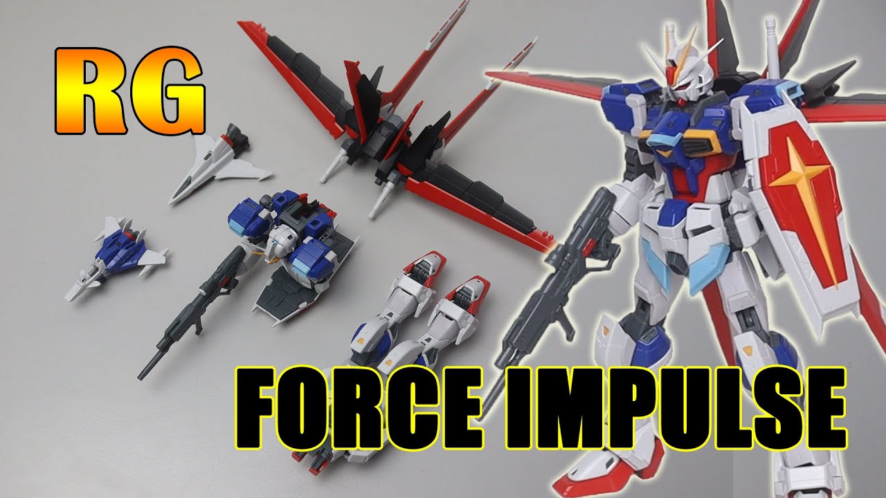 RG FORCE IMPULSE GUNDAM Speed Build - Real Grade 33