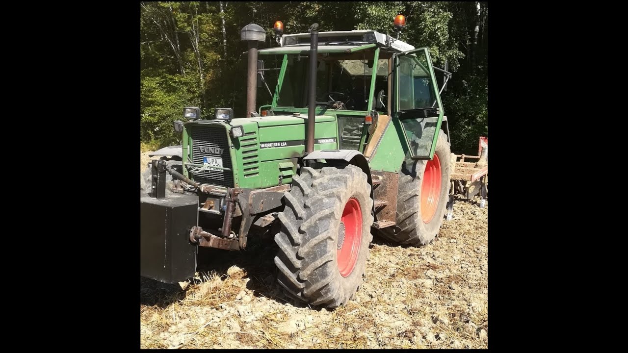 Grubbern mit Fendt 615 und Horsch Terrano 3FX