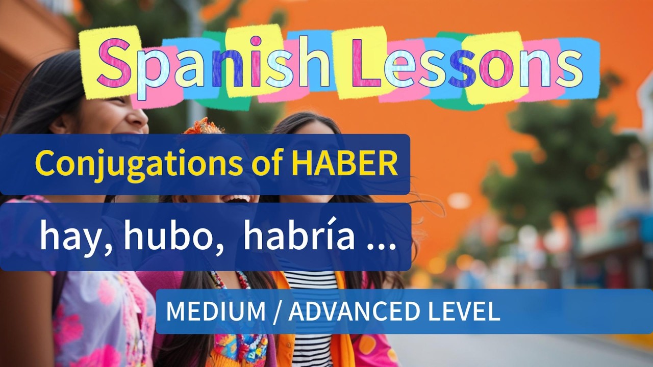 All About HABER (HAY, HUBO ...)  🇪🇸 | Conjugations, Uses & Funny Examples | Learn Spanish Fast!