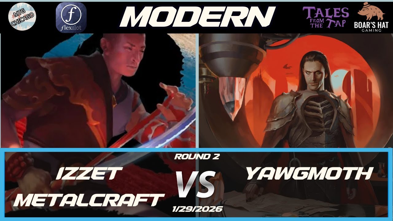 Izzet Metalcraft против Yawgmoth [MTG Modern, раунд 2]