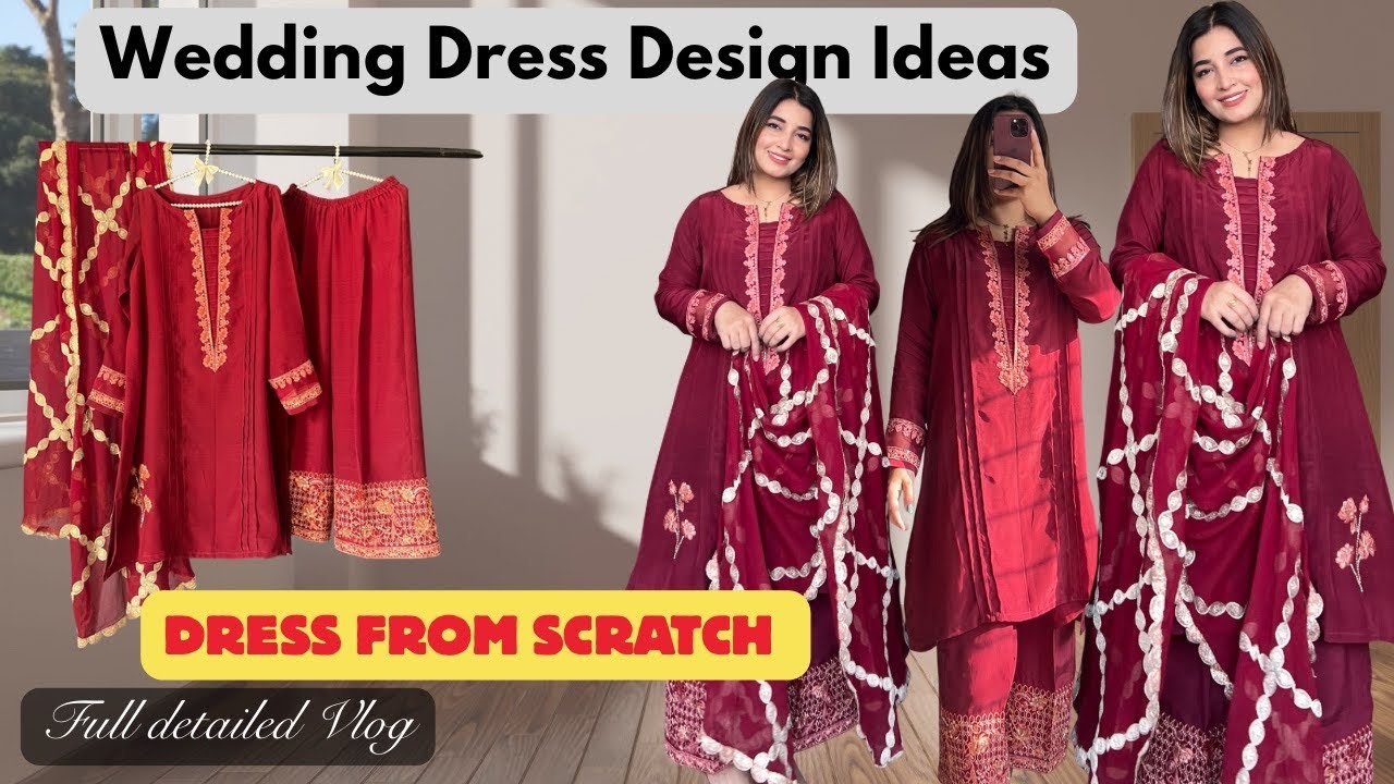 Outfit From Scratch with Fancy Patches || step by step || cutting & Stitching 🧵 