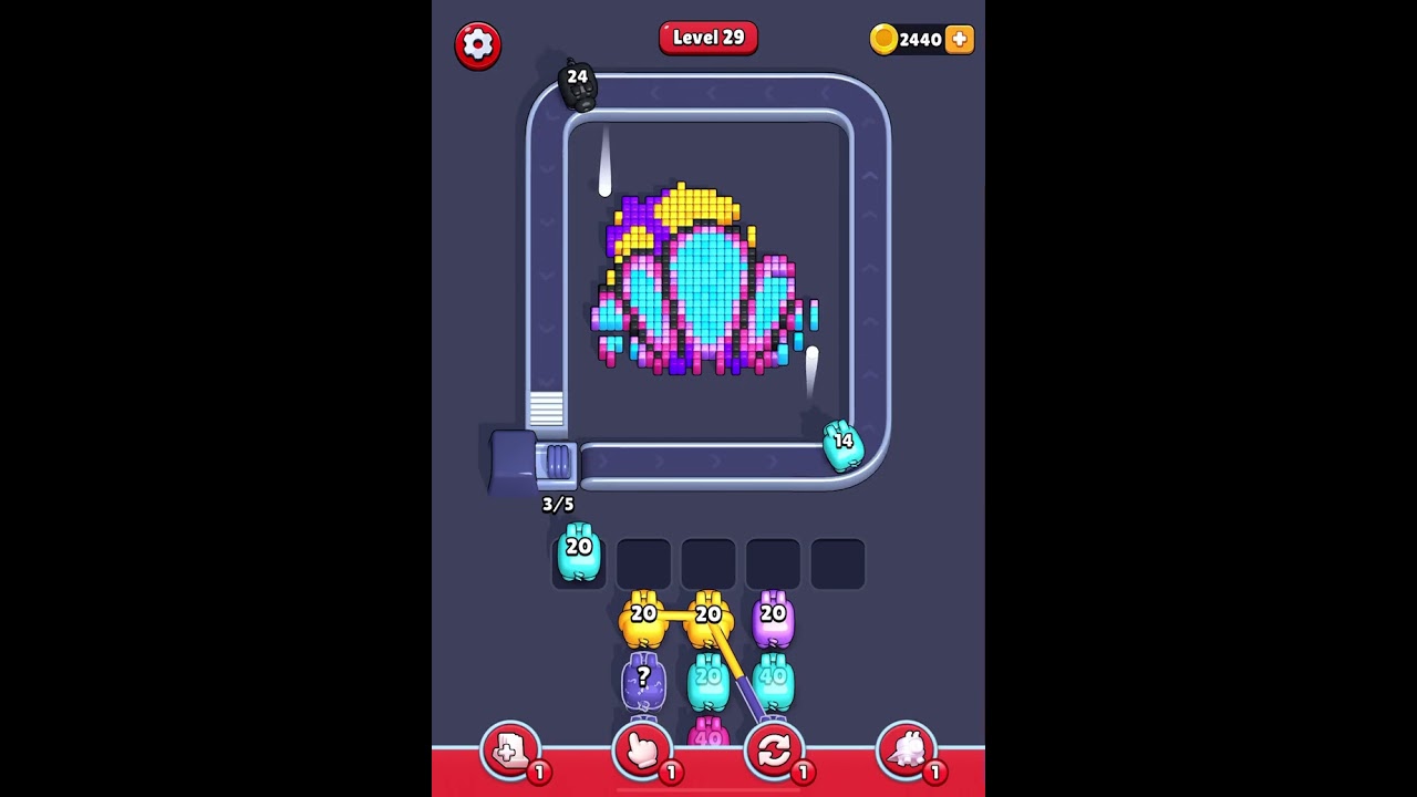 Pixel Flow Level 29