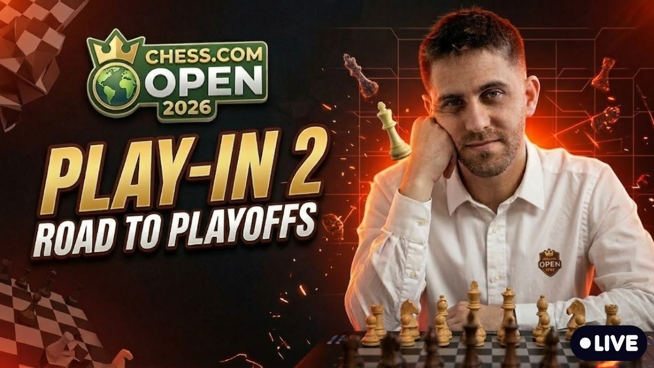 בואו לעשות איתי היסטוריה 🏆 | Chess.com Open Play-In 2