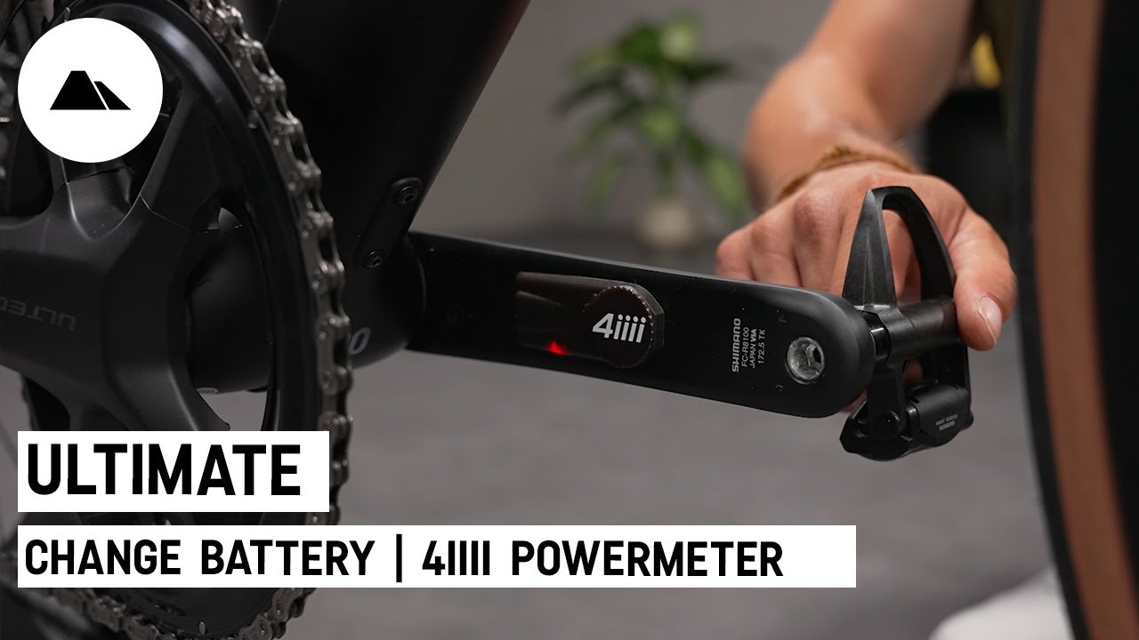 How to change the battery of the 4iiii powermeter on your Ultimate