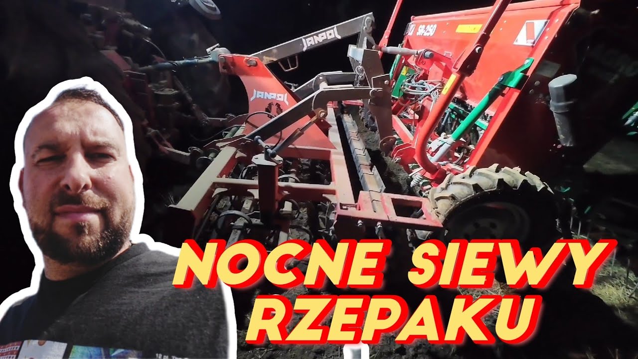 OPÓŹNIONE SIEWY RZEPAKU 2025 /SIEJE NA RATY 