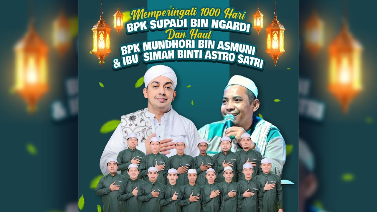 PENDOSAWALAN BERSHOLAWAT Bersama Habib Muhsin Al 'Aydrus, KH. M. Nasihin & Majelis Nuruddin 8642