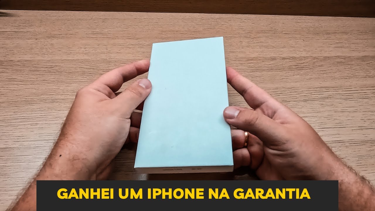COMO VEM UM IPHONE TROCADO NA GARANTIA PELA APPLE!