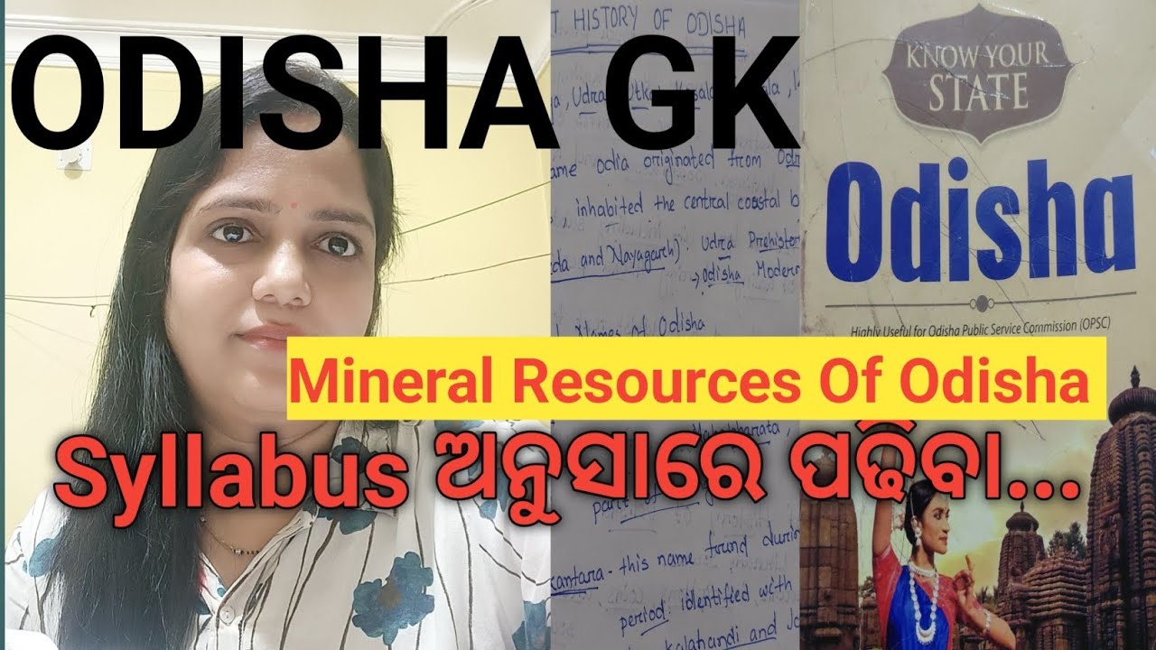 Mineral Resources Of Odisha 