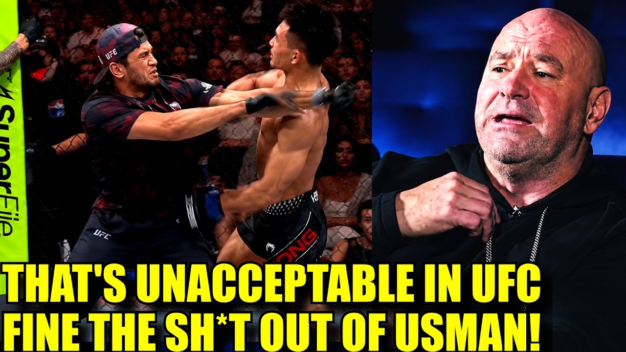 Dana White wants USMAN should be FINED + UFC 332 Main Event Update + Justin Gaethje Update + Ankalev