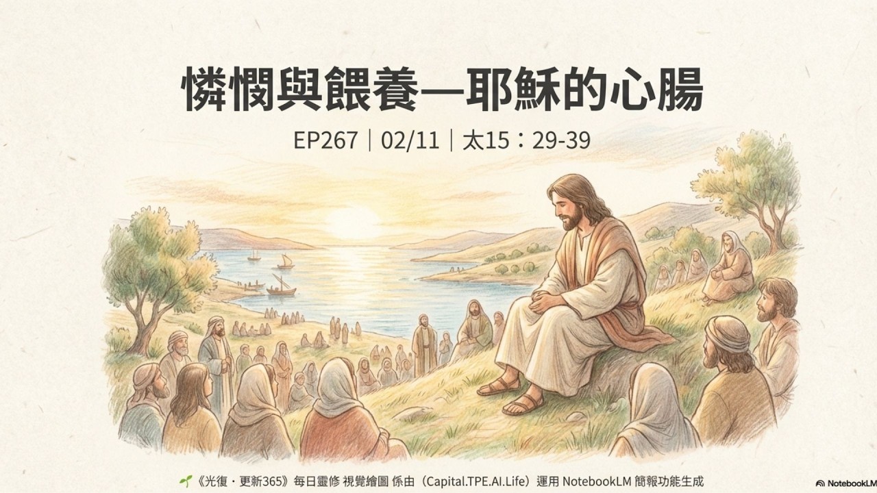 資源有限、壓力山大？如何在「曠野」中經歷倍增的奇蹟供應｜太 15:29-39 —耶穌的心腸【CC字幕】 🌱《光復·更新365》每日靈修 EP267