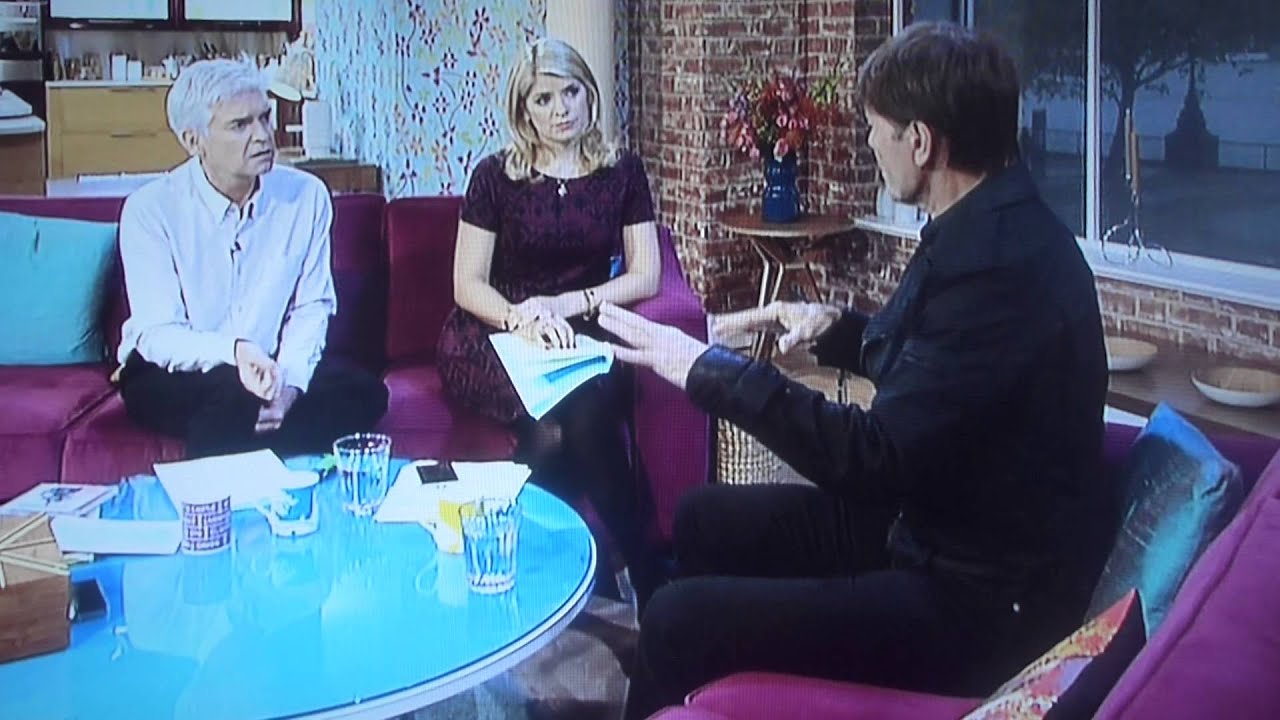 Cliff Richard on This Morning 18th Nov 2013
