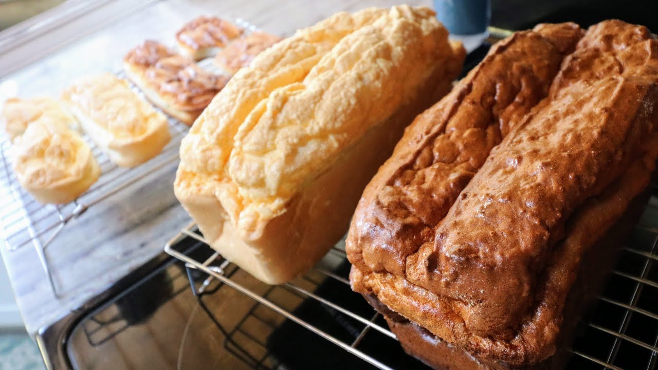 Egg White Bread || To Allulose or not to Allulose? *Comparison* || No Fat & (almost) Zero Carbs