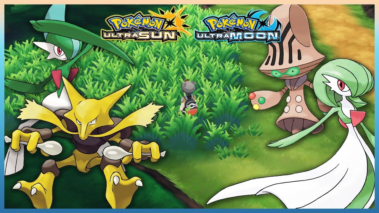 Pokemon UltraSun & UltraMoon - How To Get Alakazam,Gardevoir,Gallade & Beheeyem