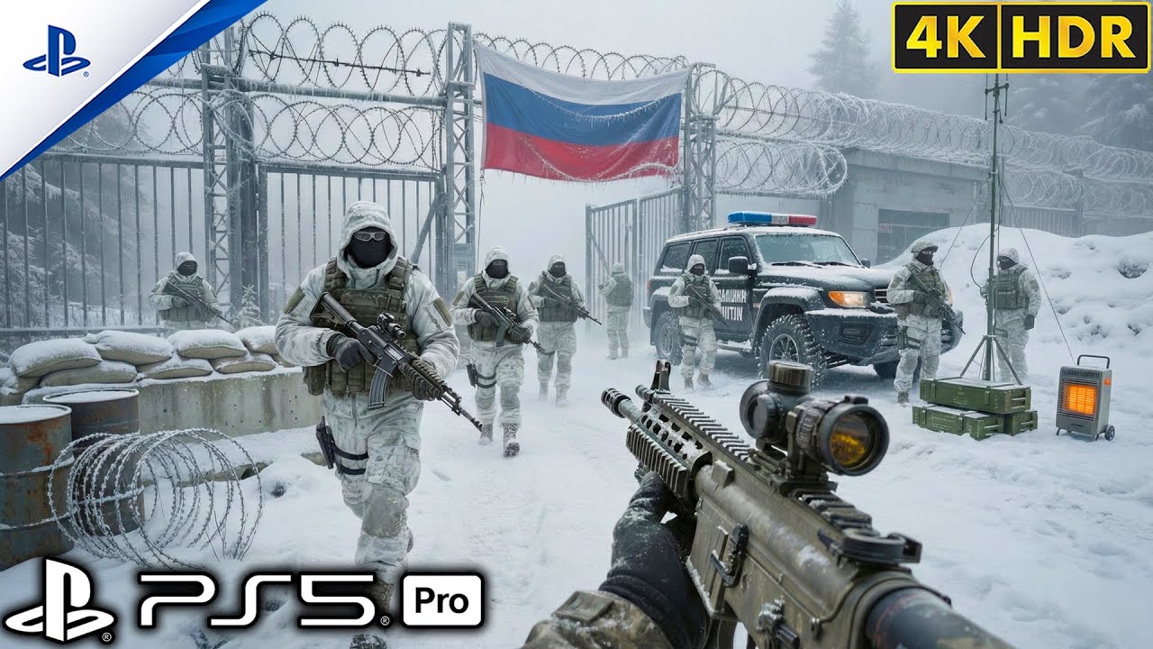 (PS5) Проникновение на самую защищённую российскую секретную базу | Ультрареалистичный игровой пр...