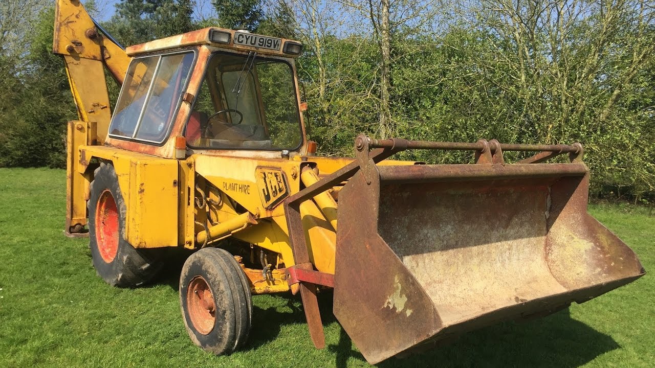 Силовая установка JCB 3C Mk3 1980 года