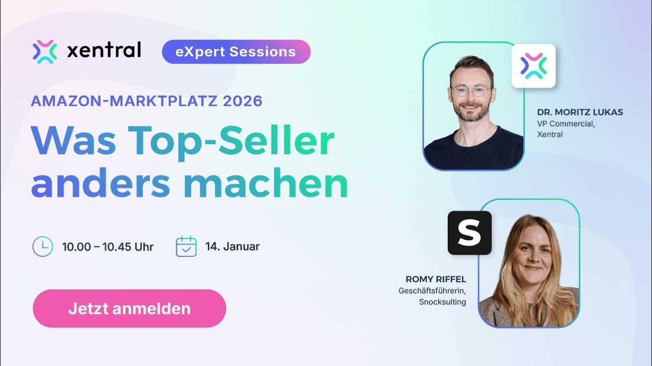 Amazon-Wachstum stagniert? – So skalieren Topseller 2026 | Xentral ERP