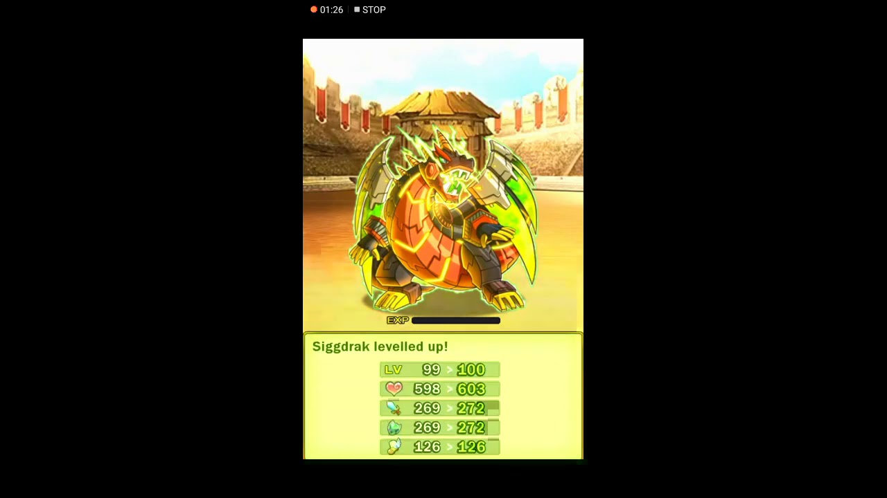 3 anniversary mega monsters, ultra evolution of sigg, siggy and sigqua in bulu monster.