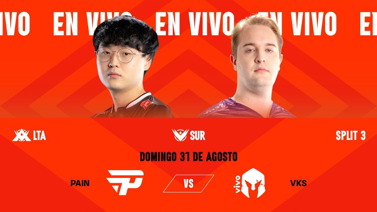 PAIN vs VKS | LTA SUR | Semana 6 - Día 3 Split 3 | Fase de eliminación (Bo5)