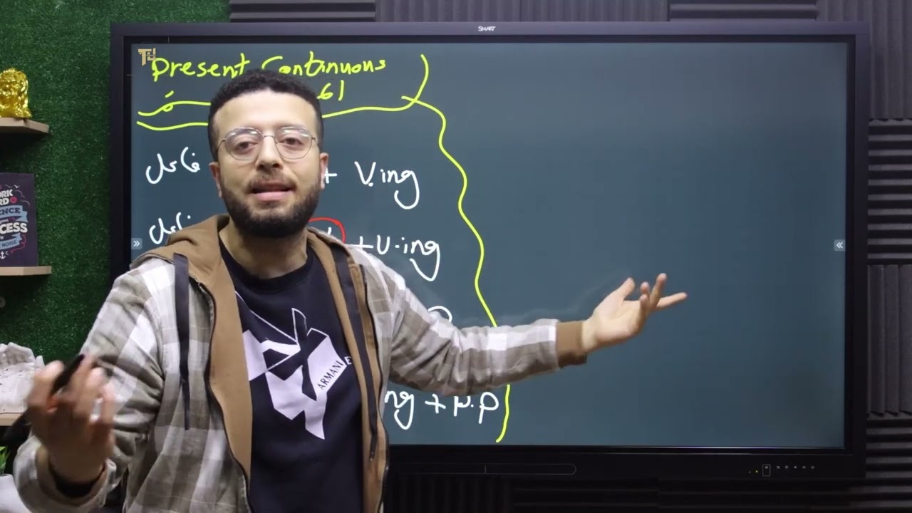 unit 1 تانية ثانوى 2026 (المضارع البسيط - المضارع المستمر - أفعال الحالة)