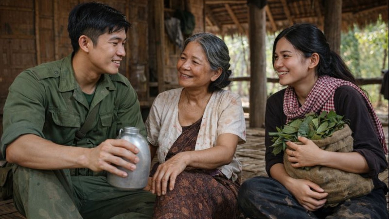 Chiến Trường K :  Thiếu Nữ Khmer Quỳ Trước Ba Anh Lính Việt Giữa Đêm Mưa - Và Lời Hẹn Bất Ngờ
