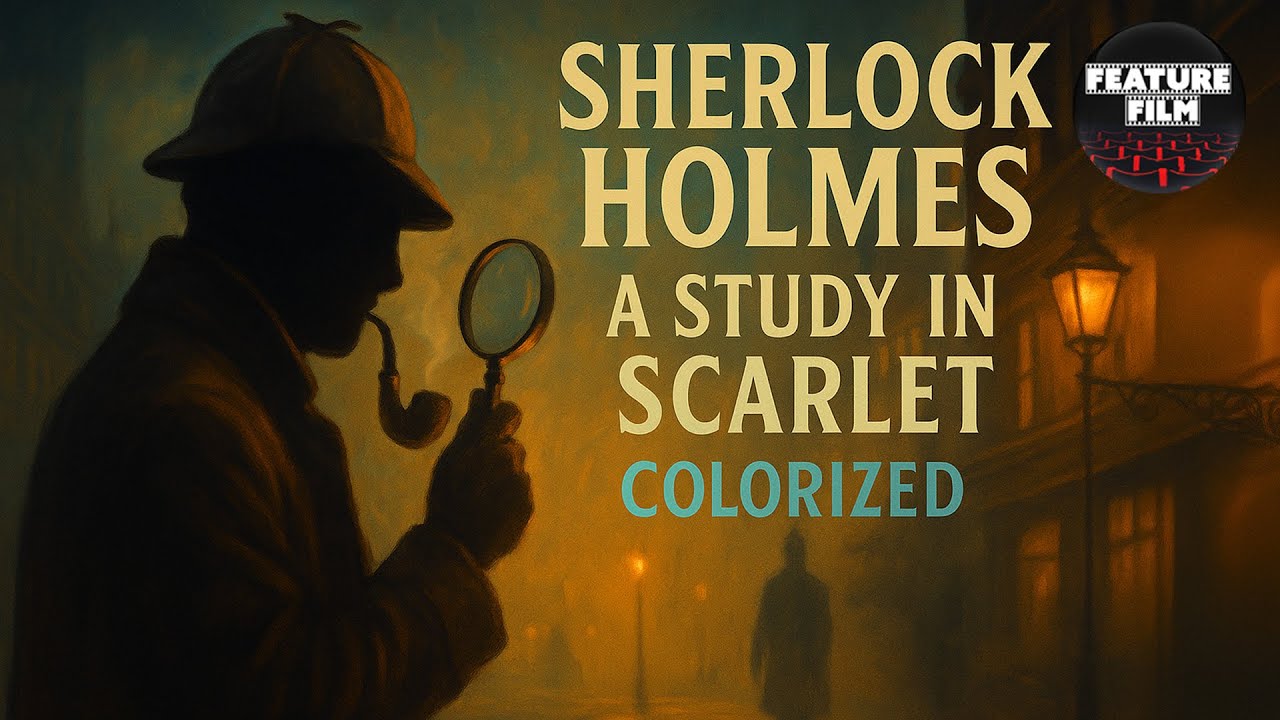 Sherlock Holmes: A Study in Scarlet (1933) | Colorized Classic Mystery