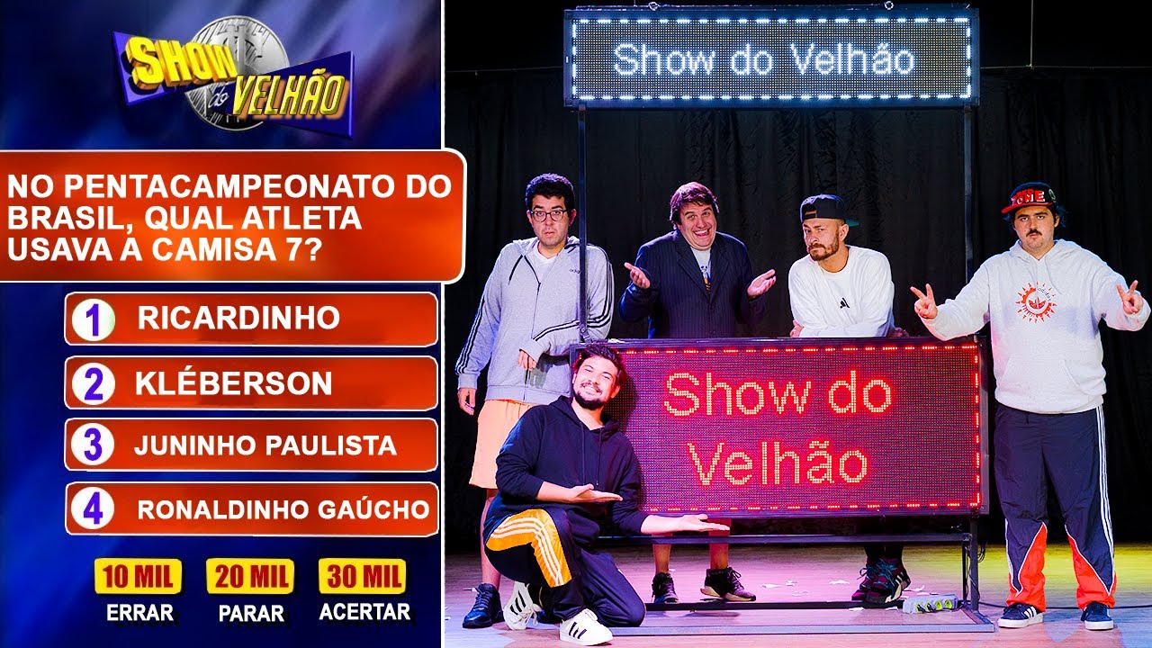 SHOW DO MILHÃO DO FUTEBOL!