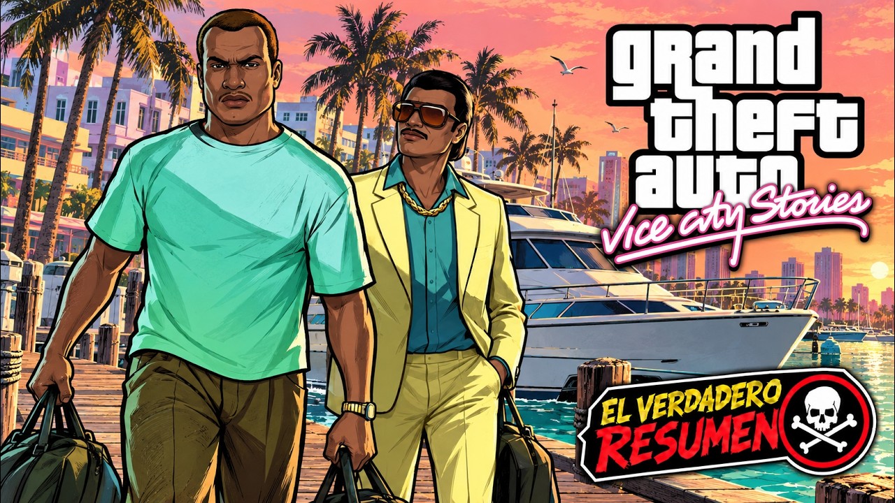 &iexcl;El verdadero resumen de GTA: VICE CITY STORIES!