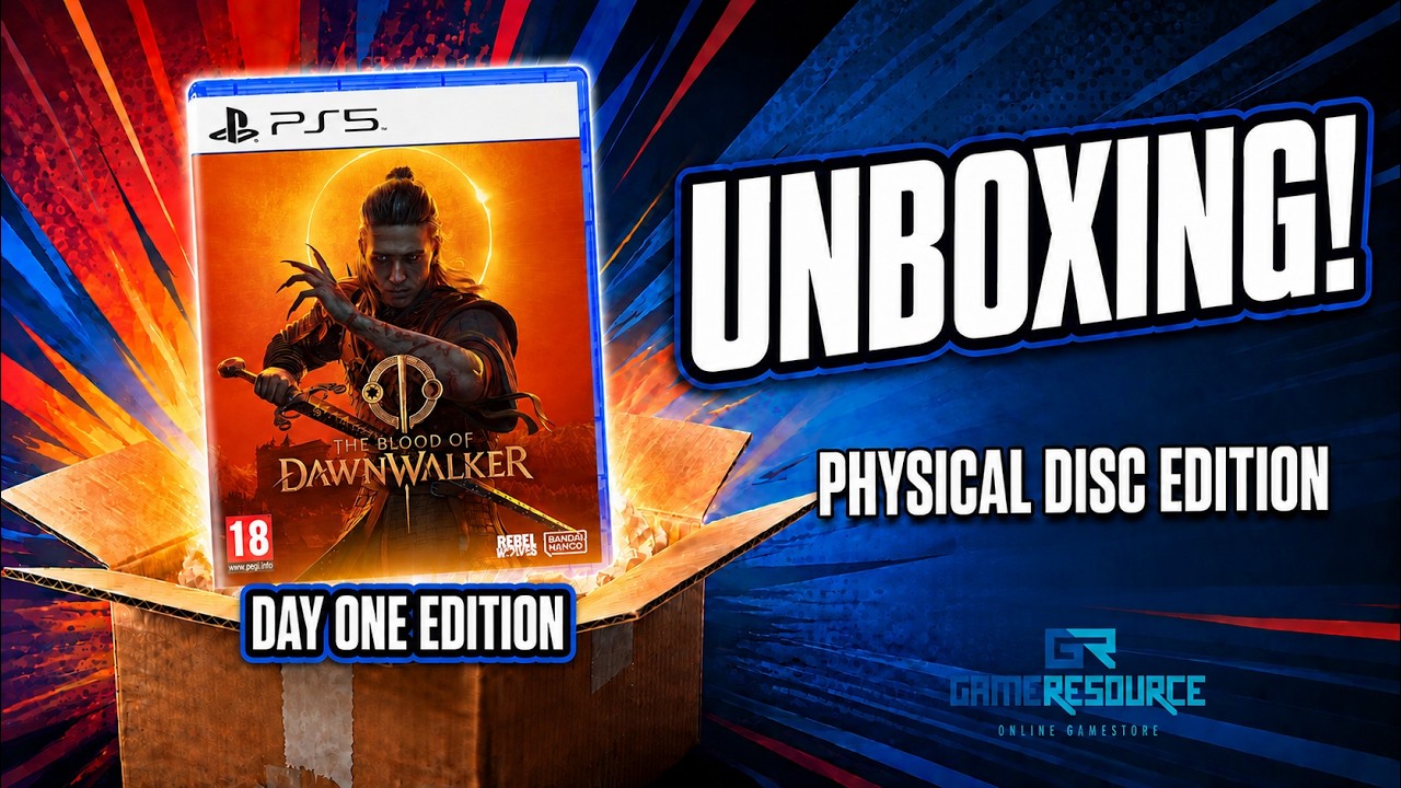 The Blood of Dawnwalker - DAY ONE EDITION - PS5 | Unboxing | Physical Disc Edition | 4K