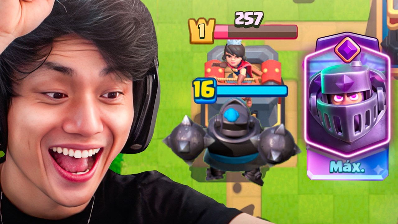 TROLLANDO na ARENA 2 com MEGA CAVALEIRO LEVEL M&Aacute;XIMO!! CLASH ROYALE