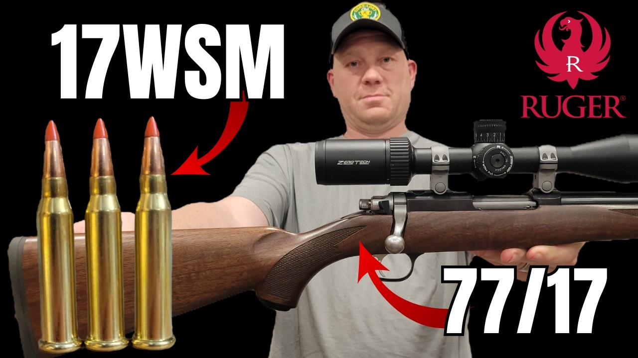 Ruger 77/17 in 17WSM - First Shots and Sighting In