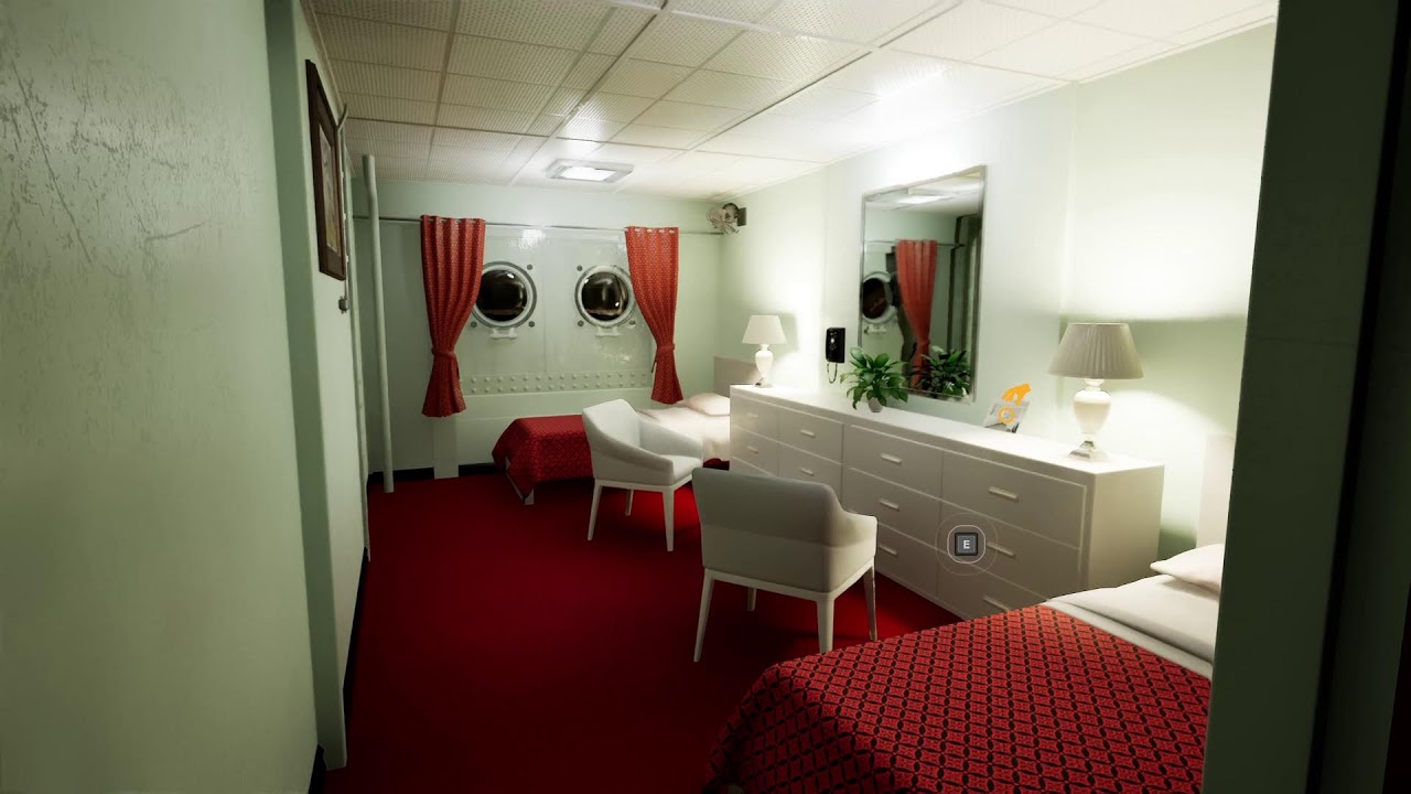 A Day in a cabin on the SS United States