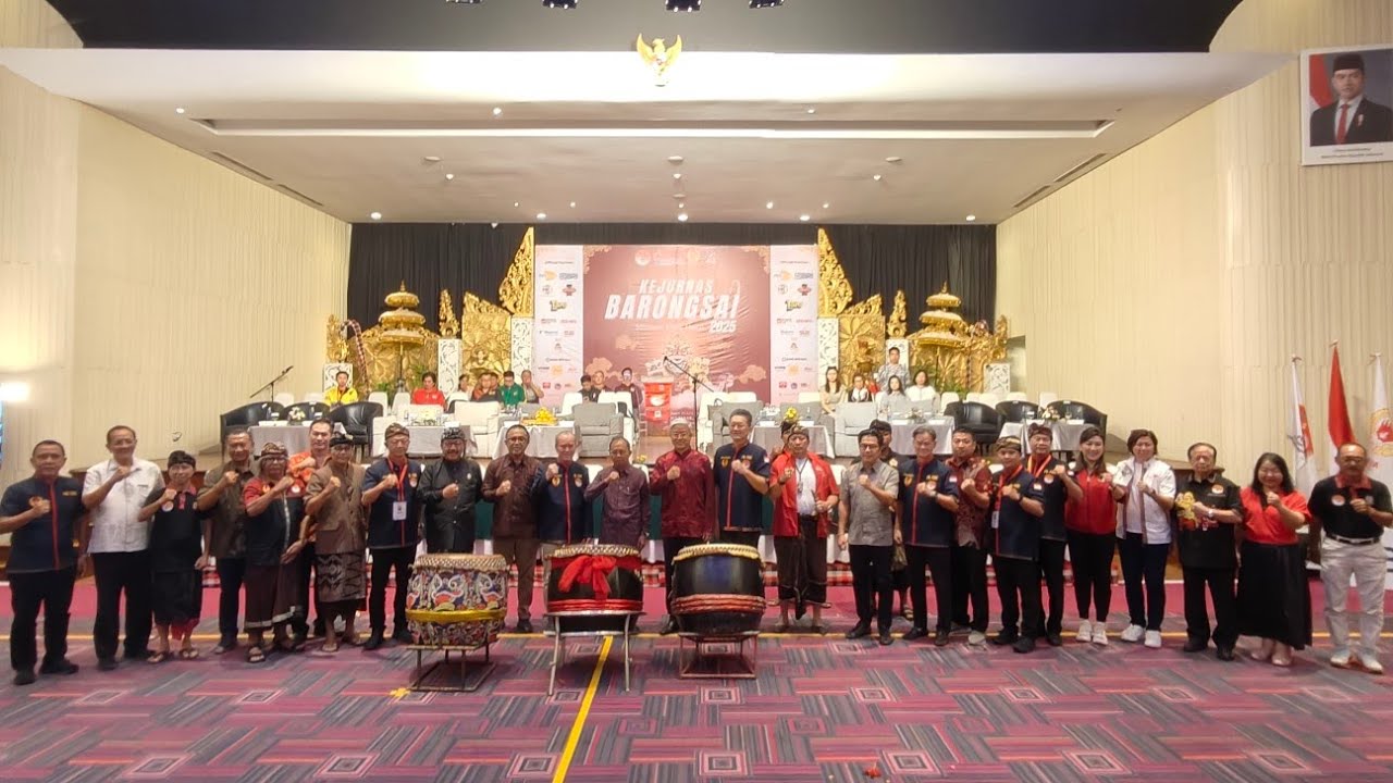 PEMBUKAAN KEJUARAAN NASIONAL ( KEJURNAS ) BARONGSAI I 22 - 24 NOV 2025 I OLEH GUBERNUR BALI