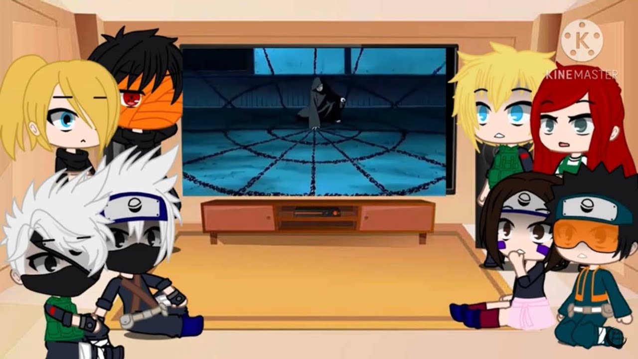 Time Minato + Kushina e Deidara reagindo a Tik Tok’s