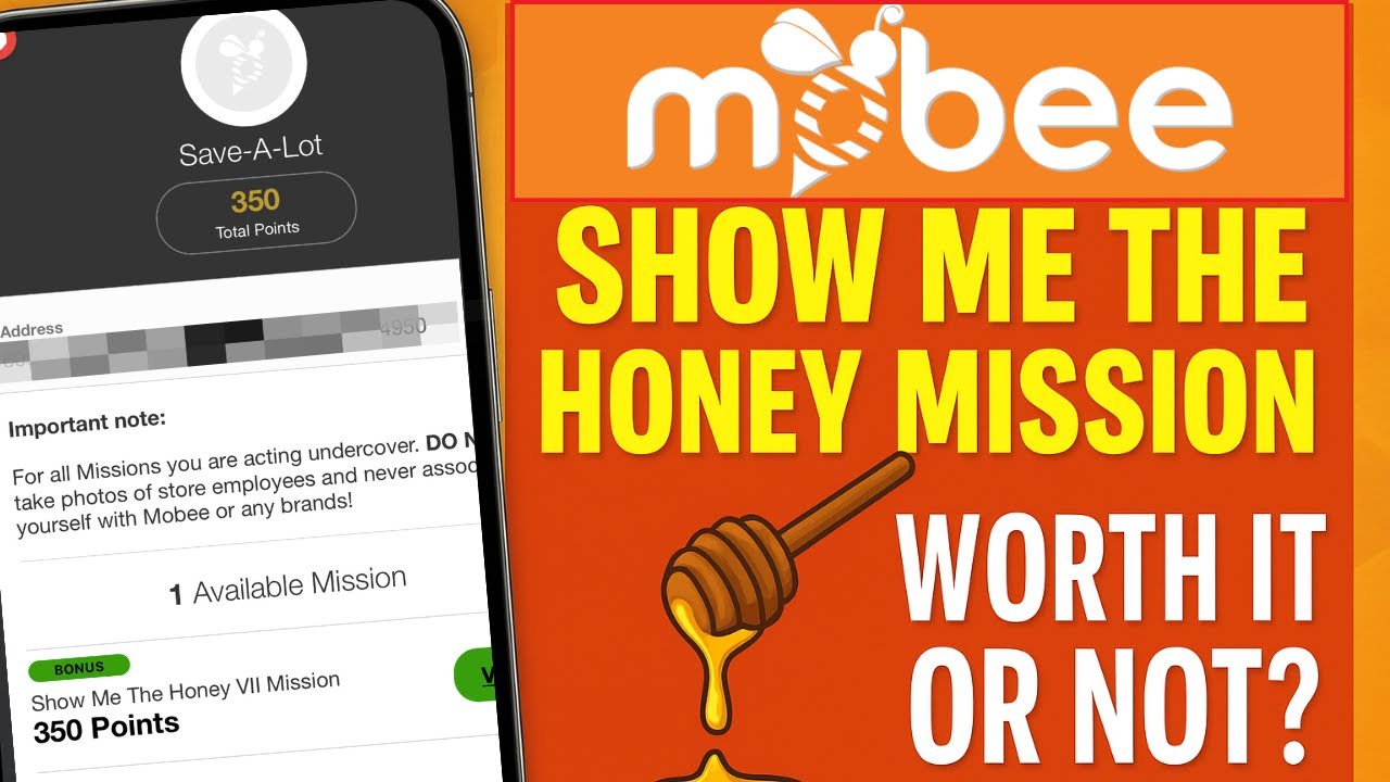 Mobee App Show Me the Honey Mission &ndash; Worth It or Not