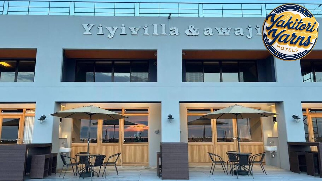 Yiyi Villa Awaji 淡路島西海岸夕日百選のvilla BBQ釣りゴルフ | Eishima, Japan | Hotel Review 🌟