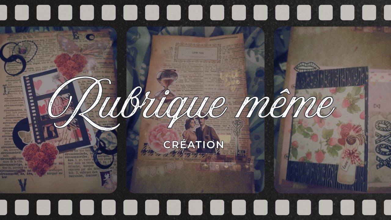 Rubrique même création ...art collage sur la st Valentin @Delphes33 