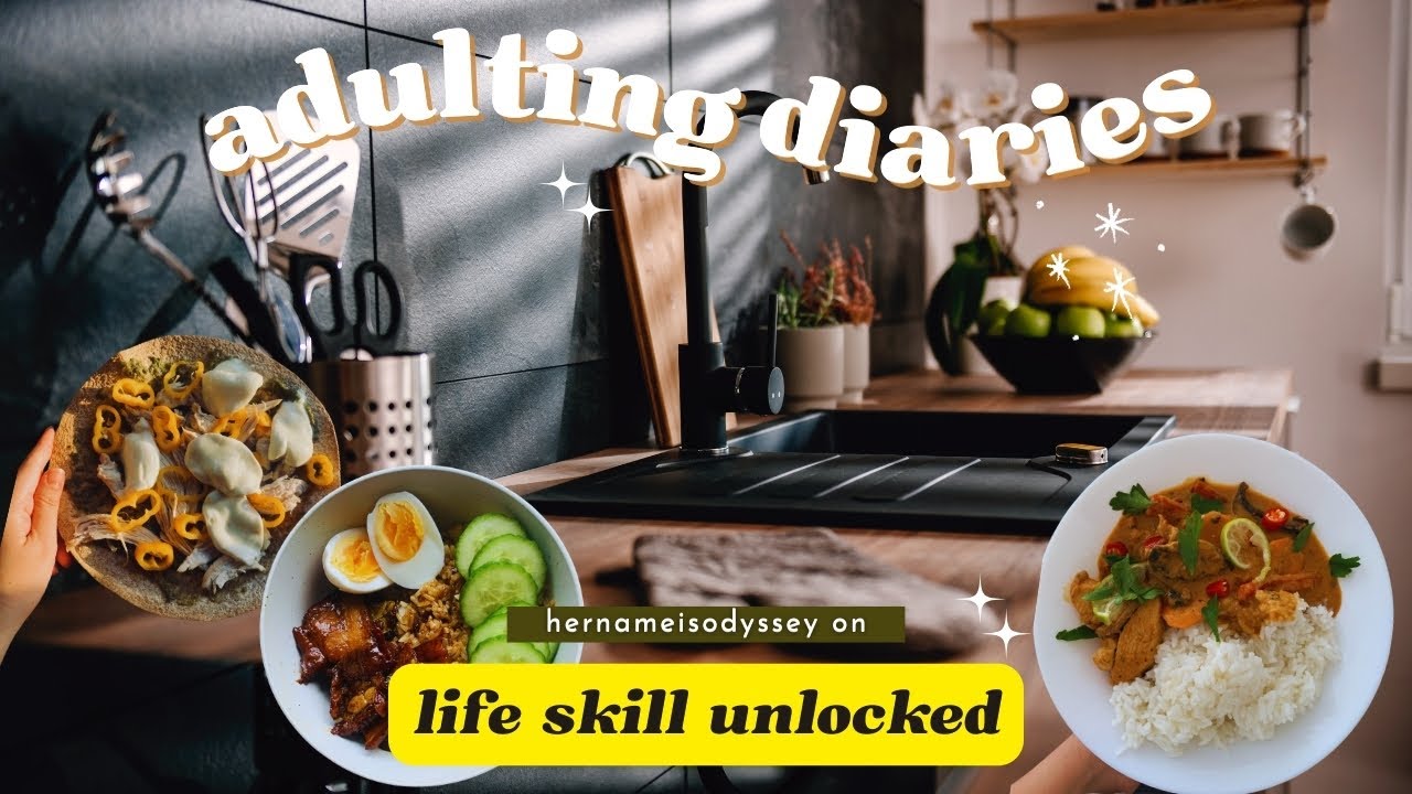 Learning how to cook | Working Abroad | Adulting Diaries | hernameisodyssey