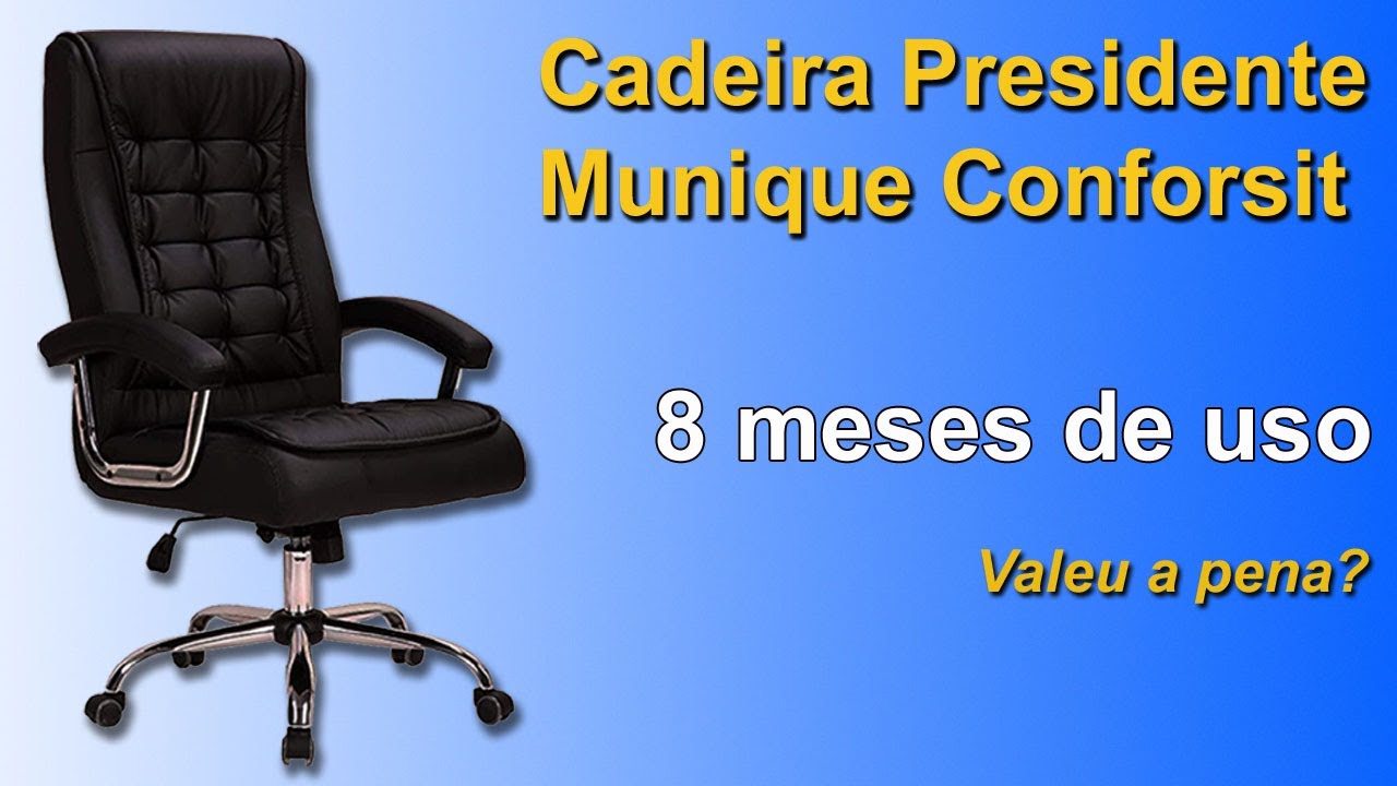 Cadeira Presidente Monique Conforsit Review